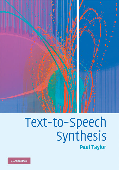 Text-to-Speech Synthesis (Hardback) 9780521899277