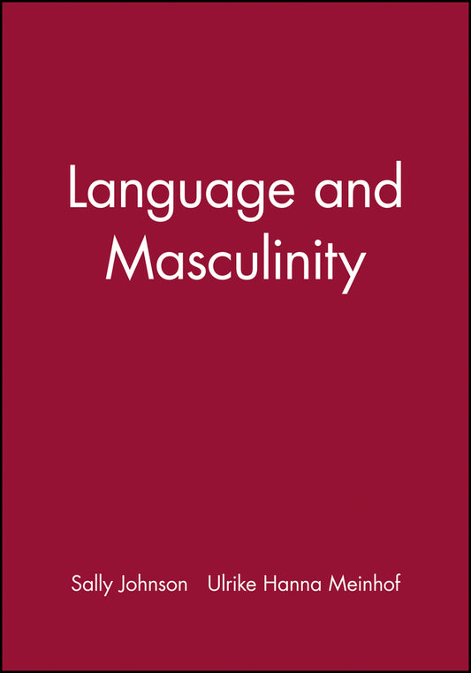 Language and Masculinity (Paperback / softback) 9780631197683