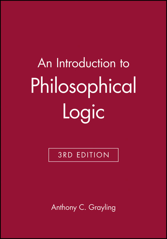 An Introduction to Philosophical Logic 3e (Paperback / softback) 9780631199823
