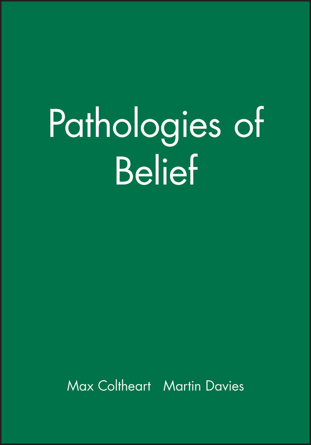 Pathologies of Belief (Paperback / softback) 9780631221364