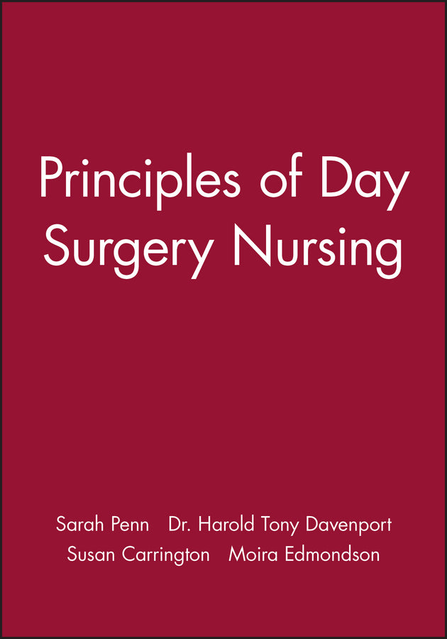 Principles of Day Surgery Nursing (Paperback / softback) 9780632039739