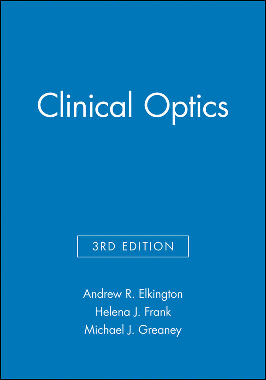 Clinical Optics 3e (Paperback / softback) 9780632049899