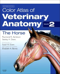 Color Atlas of Veterinary Anatomy, Volume 2, The Horse (Paperback) 9780702052293