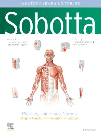 Sobotta Learning Tables of Muscles, Joints and Nerves, English/Latin; Tables to 17th ed. of the Sobotta Atlas (Paperback) 9780702067686