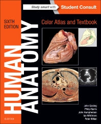 Human Anatomy, Color Atlas and Textbook (Paperback) 9780723438274