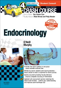 Crash Course Endocrinology: Updated Print + E-book Edition (Paperback) 9780723438564