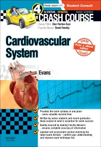 Crash Course Cardiovascular System Updated Print + E-Book Edition (Paperback) 9780723438601