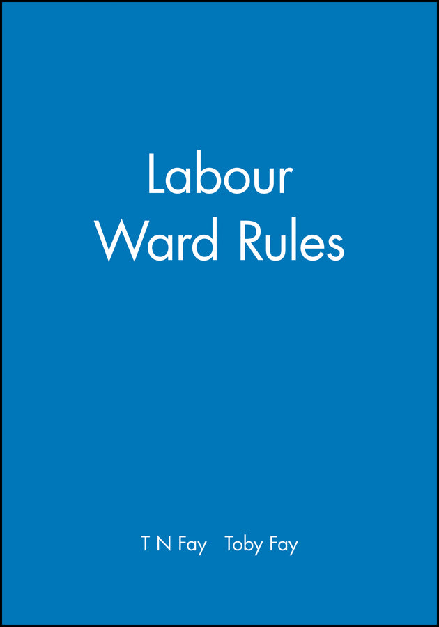 Labour Ward Rules (Paperback / softback) 9780727916358