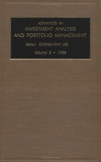 Advances in Investment Analysis and Portfolio Management (Hardback) 9780762303564