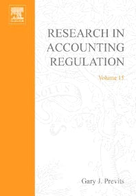 Research in Accounting Regulation (Hardback) 9780762308415