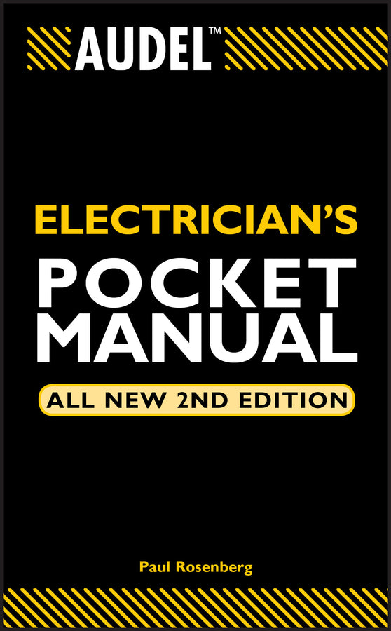 Audel Electrician?s Pocket Manual – All New 2e (Paperback / softback) 9780764541995