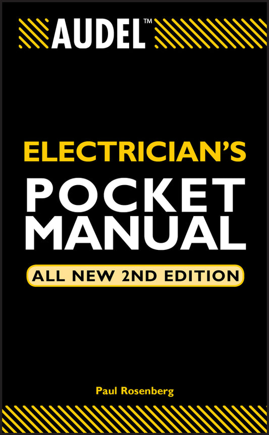 Audel Electrician?s Pocket Manual – All New 2e (Paperback / softback) 9780764541995