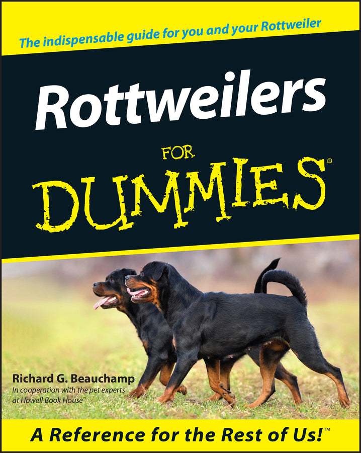 Rottweilers For Dummies (Paperback / softback) 9780764552717