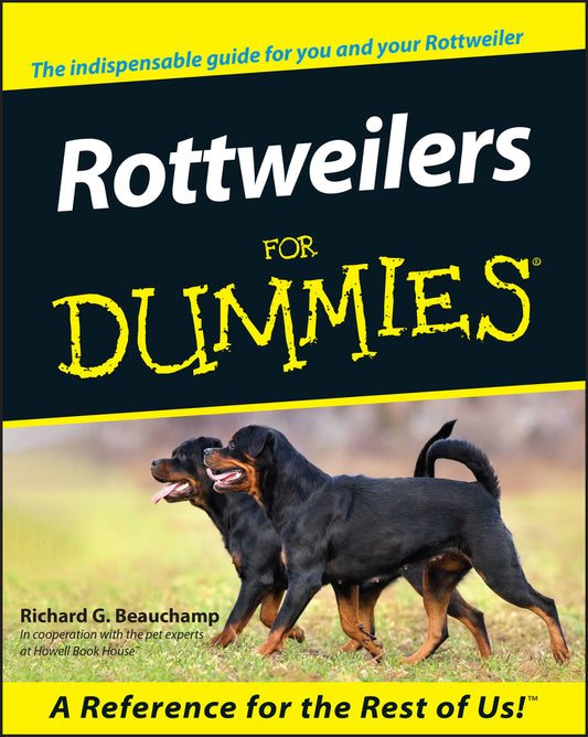 Rottweilers For Dummies (Paperback / softback) 9780764552717