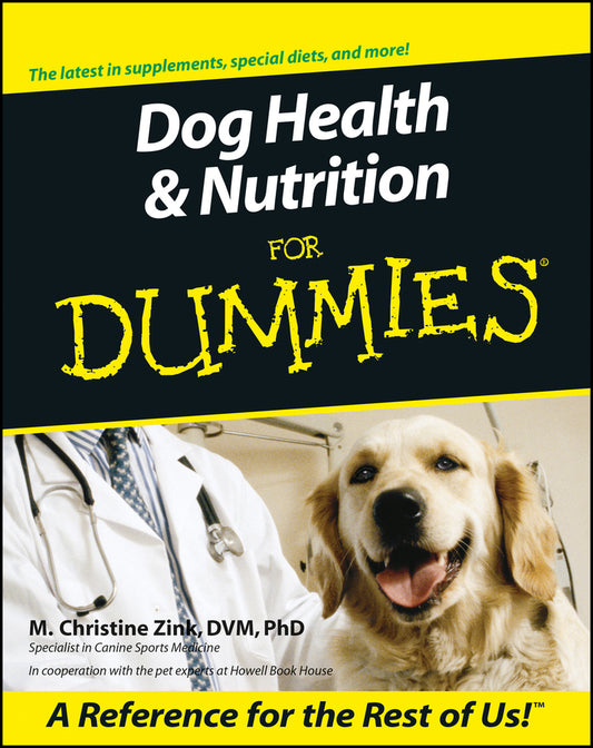 Dog Health & Nutrition For Dummies (Paperback / softback) 9780764553189