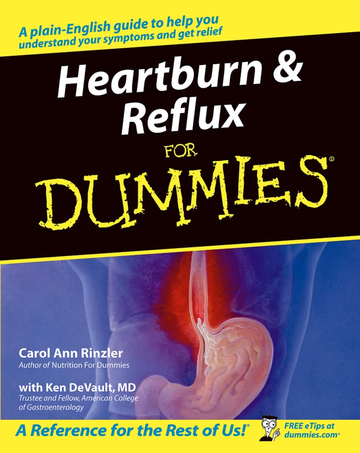 Heartburn and Reflux for Dummies (Paperback / softback) 9780764556883