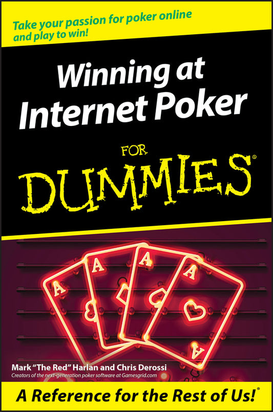 Winning at Internet Poker for Dummies (Paperback / softback) 9780764578335