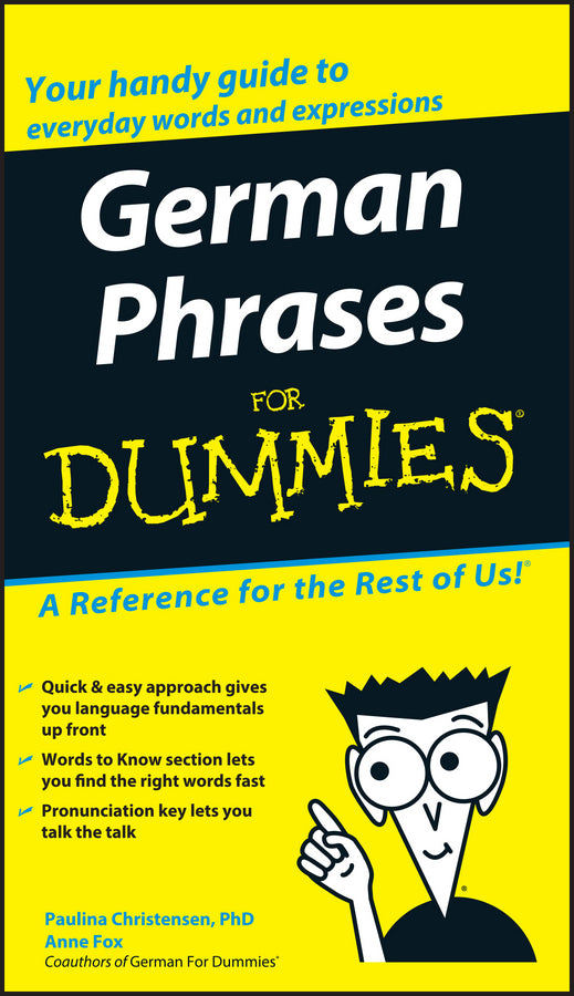 German Phrases for Dummies (Paperback / softback) 9780764595530
