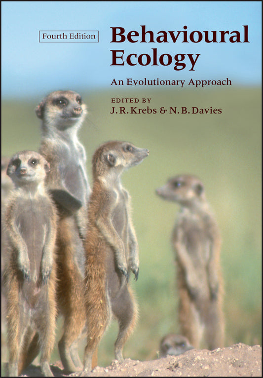 Behavioural Ecology – An Evolutionary Approach 4e (Paperback / softback) 9780865427310