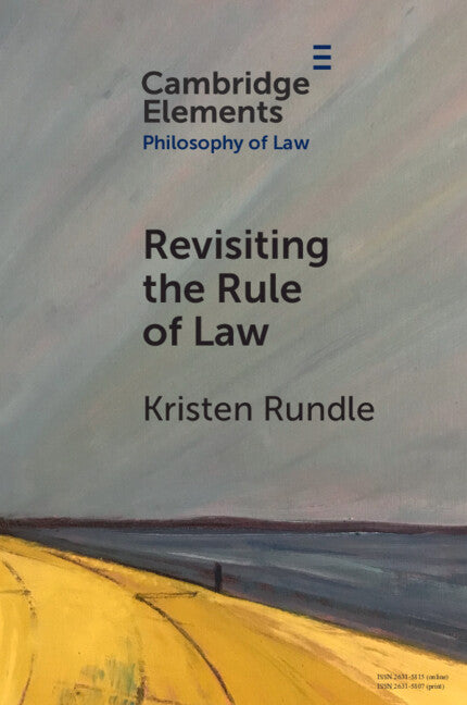 Revisiting the Rule of Law (Paperback / softback) 9781009009676