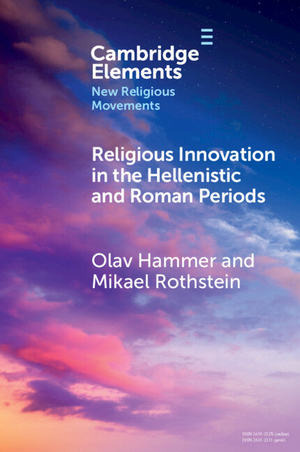 Religious Innovation in the Hellenistic and Roman Periods (Paperback / softback) 9781009015257