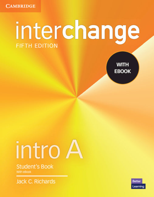 Interchange Intro A Student's Book with eBook (Multiple-component retail product) 9781009040426