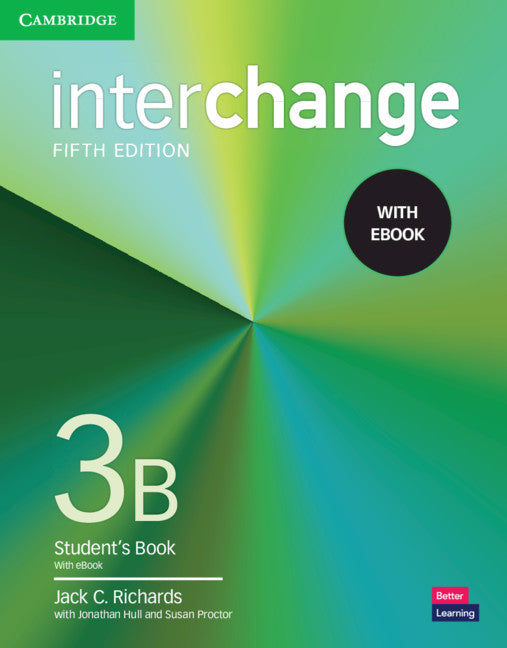 Interchange Level 3B Student's Book with eBook (Multiple-component retail product) 9781009040549