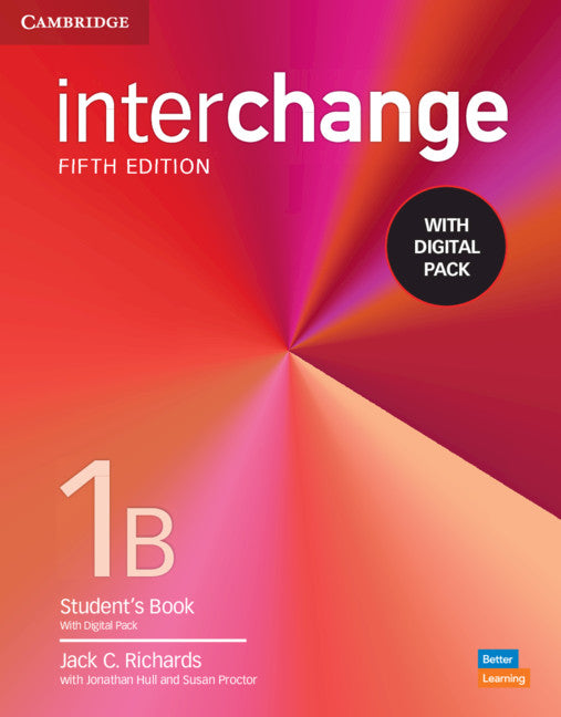 Interchange Level 1B Student's Book with Digital Pack (Multiple-component retail product) 9781009040655