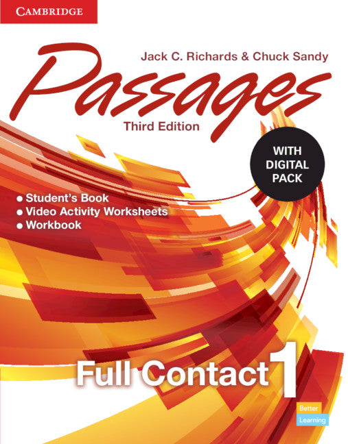 Passages Level 1 Full Contact with Digital Pack (Multiple-component retail product) 9781009040891