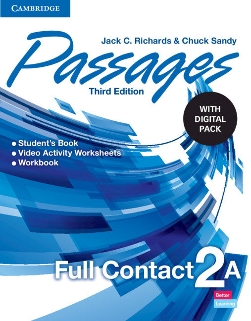 Passages Level 2 Full Contact A with Digital Pack (Multiple-component retail product) 9781009040969