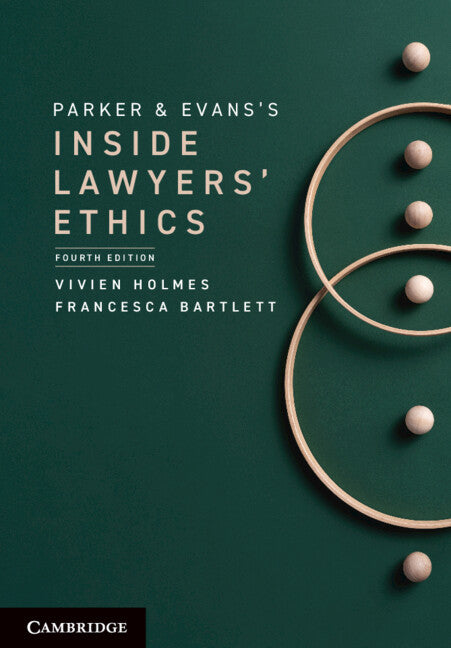 Parker and Evans's Inside Lawyers' Ethics (Paperback / softback) 9781009045636