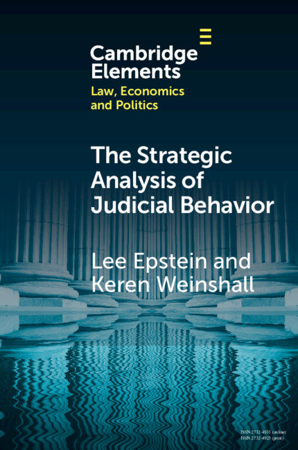 The Strategic Analysis of Judicial Behavior; A Comparative Perspective (Paperback / softback) 9781009048859