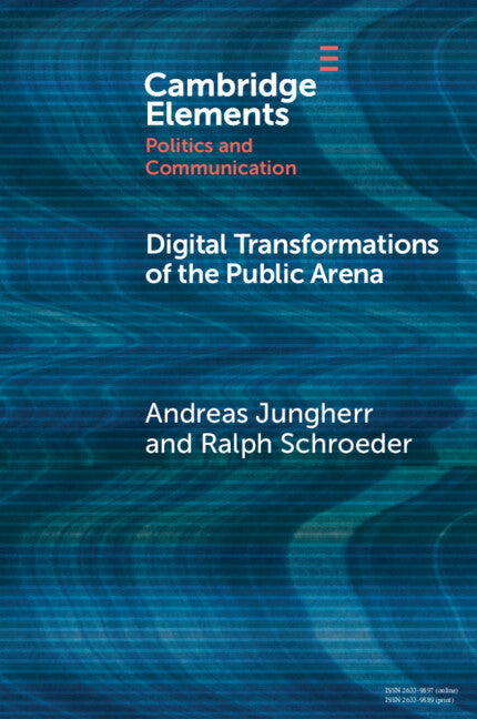 Digital Transformations of the Public Arena (Paperback / softback) 9781009065542