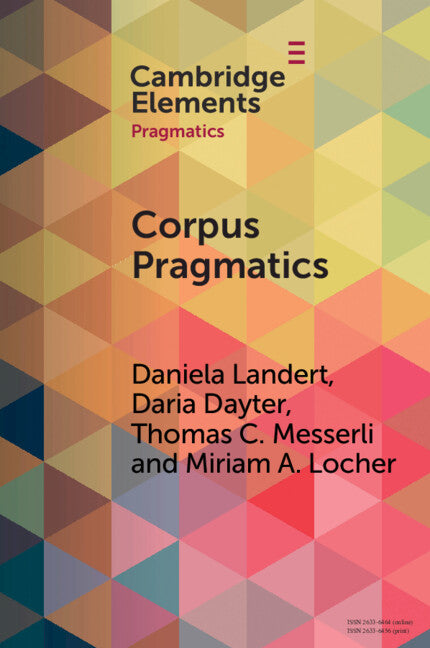 Corpus Pragmatics (Paperback / softback) 9781009095082