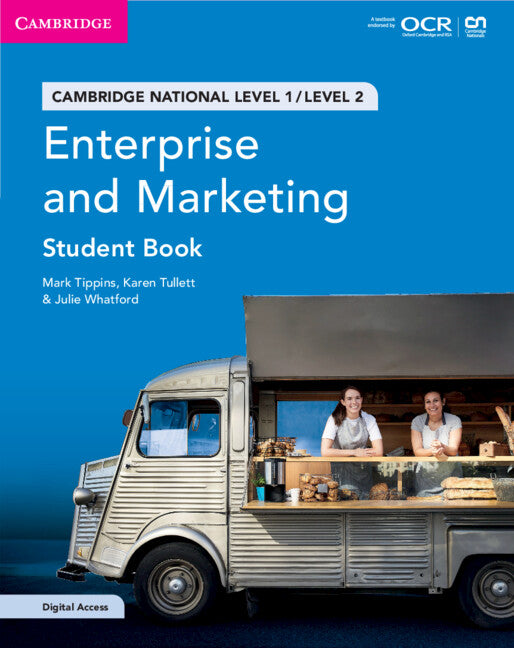 Cambridge National in Enterprise and Marketing Student Book with Digital Access (2 Years); Level 1/Level 2 (Multiple-component retail product) 9781009106474