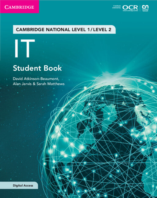 Cambridge National in IT Student Book with Digital Access (2 Years); Level 1/Level 2 (Multiple-component retail product) 9781009118064