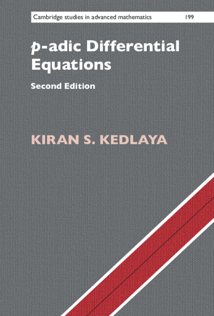 p-adic Differential Equations (Hardback) 9781009123341