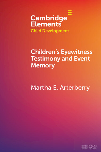 Children's Eyewitness Testimony and Event Memory (Paperback / softback) 9781009124379
