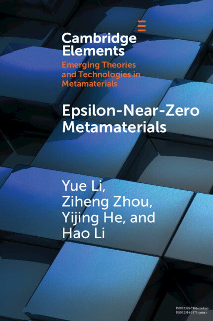 Epsilon-Near-Zero Metamaterials (Paperback / softback) 9781009124416