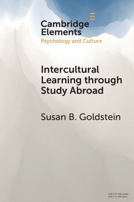 Intercultural Learning through Study Abroad (Paperback / softback) 9781009126960
