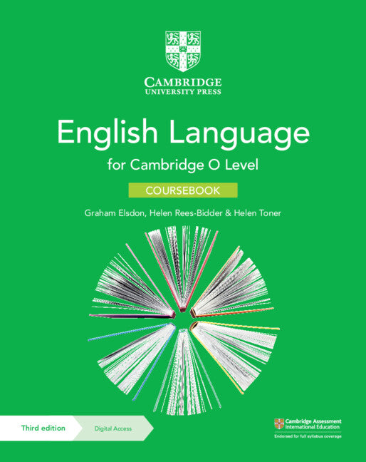 Cambridge O Level English Language Coursebook with Digital Access (2 Years) (Multiple-component retail product) 9781009150101