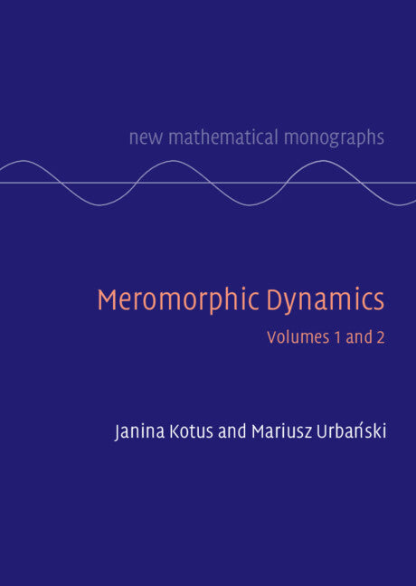 Meromorphic Dynamics 2 Volume Hardback Set (Multiple-component retail product) 9781009216050