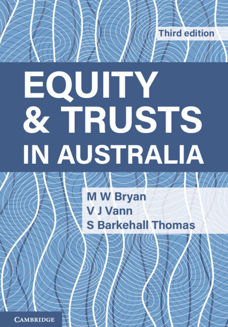 Equity and Trusts in Australia (Paperback / softback) 9781009232388