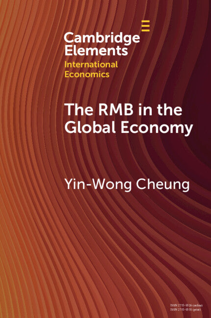 The RMB in the Global Economy (Paperback / softback) 9781009236423