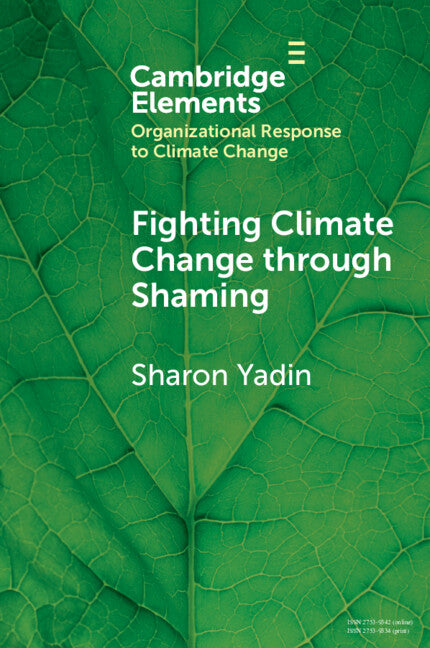 Fighting Climate Change through Shaming (Paperback / softback) 9781009256261