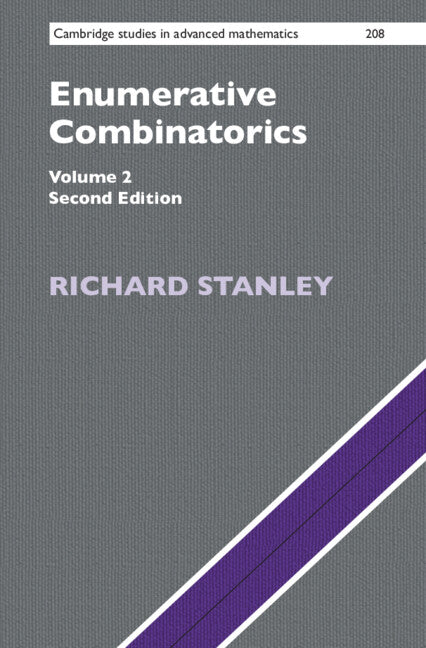 Enumerative Combinatorics: Volume 2 (Hardback) 9781009262491