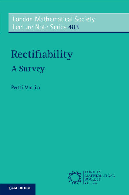 Rectifiability; A Survey (Paperback / softback) 9781009288088