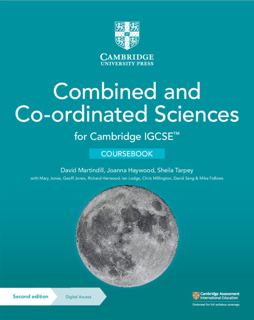 Cambridge IGCSE™ Combined and Co-ordinated Sciences Coursebook with Digital Access (2 Years) (Multiple-component retail product) 9781009311281