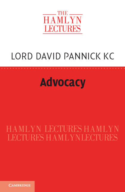 Advocacy (Paperback / softback) 9781009338110