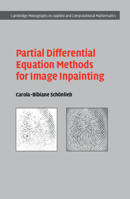 Partial Differential Equation Methods for Image Inpainting (Hardback) 9781107001008